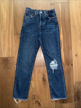 Levi’s Wedgie Straight Jeans, Size 24